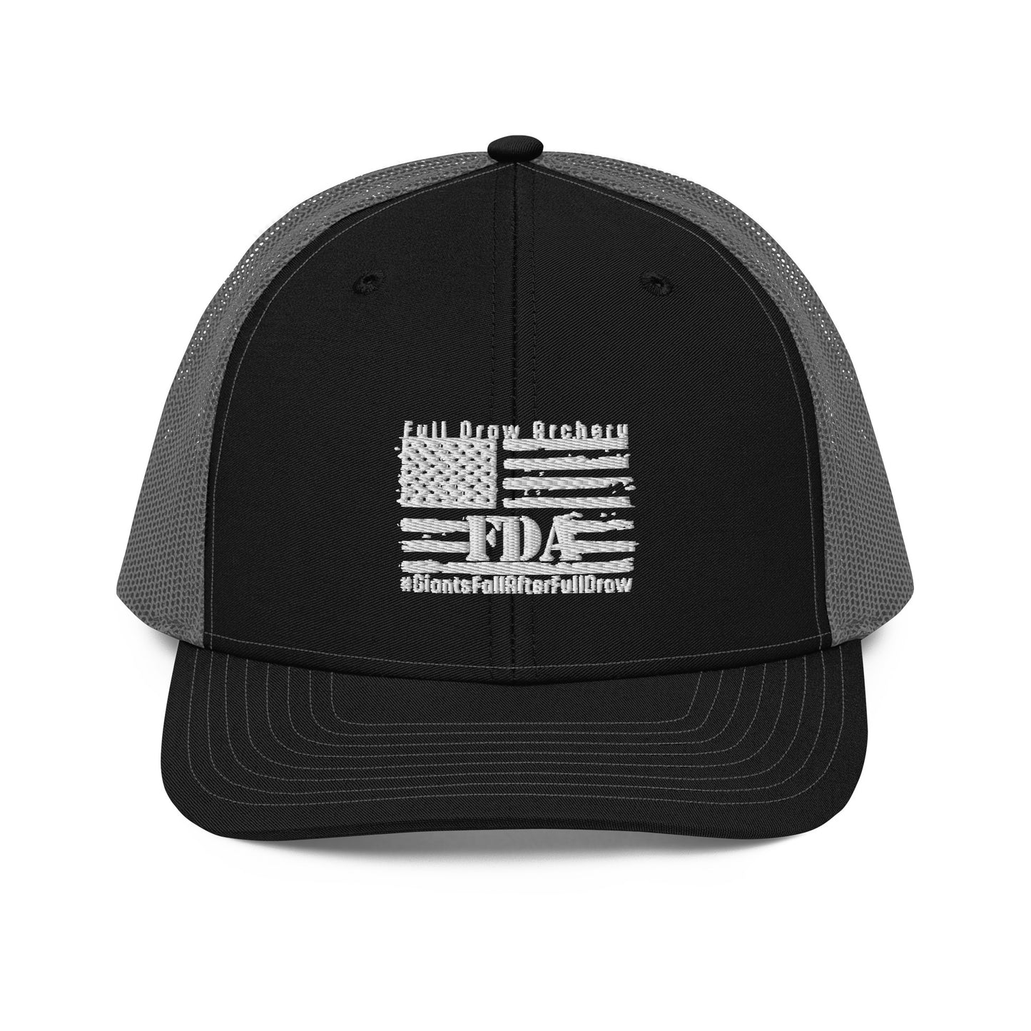 Trucker Hat - Veteran-Owned Archery & Outdoors Business Logo | Perfect for Hunting & Outdoor Enthusiasts