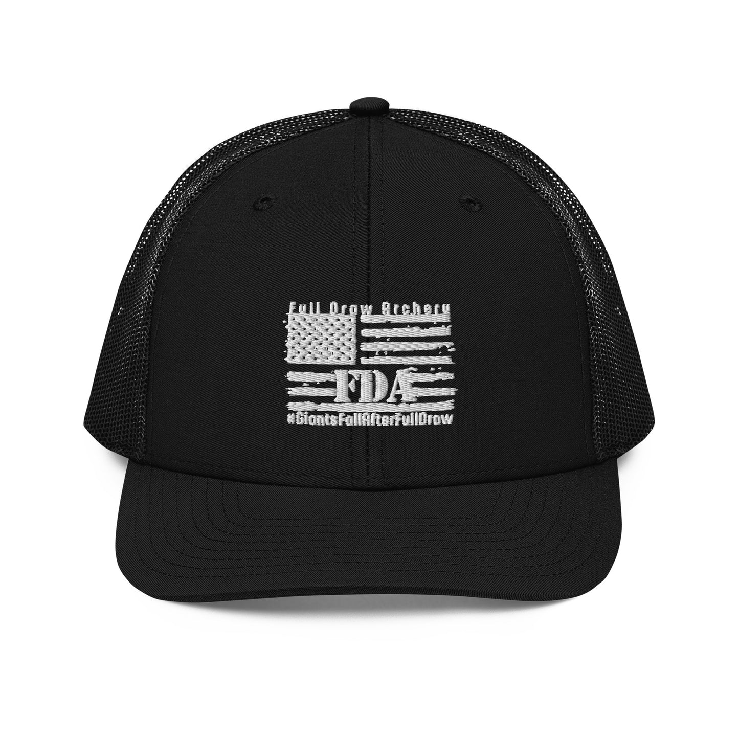 Trucker Hat - Veteran-Owned Archery & Outdoors Business Logo | Perfect for Hunting & Outdoor Enthusiasts