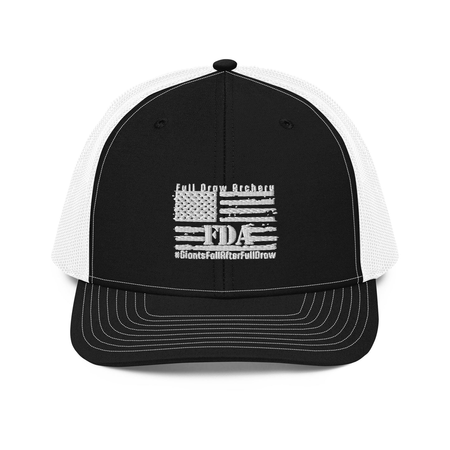 Trucker Hat - Veteran-Owned Archery & Outdoors Business Logo | Perfect for Hunting & Outdoor Enthusiasts