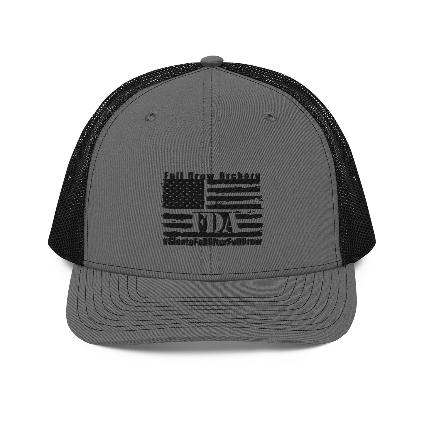 Trucker Hat - Veteran-Owned Archery & Outdoors Business Logo | Perfect for Hunting & Outdoor Enthusiasts