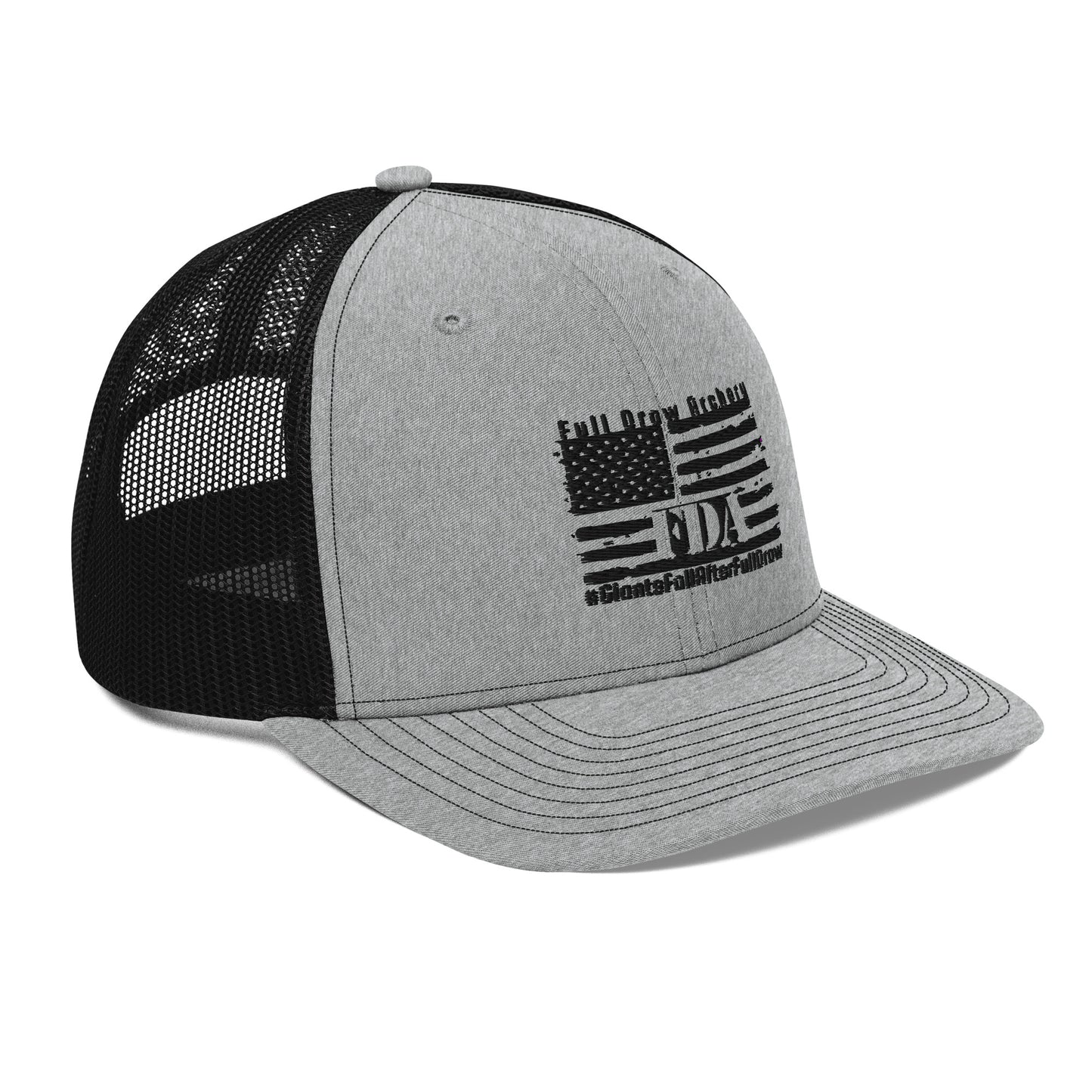 Trucker Hat - Veteran-Owned Archery & Outdoors Business Logo | Perfect for Hunting & Outdoor Enthusiasts