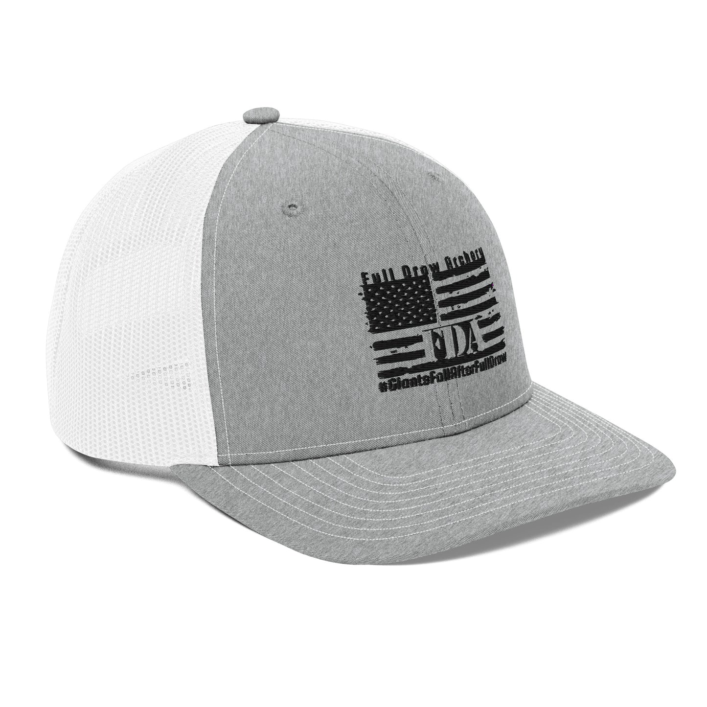 Trucker Hat - Veteran-Owned Archery & Outdoors Business Logo | Perfect for Hunting & Outdoor Enthusiasts