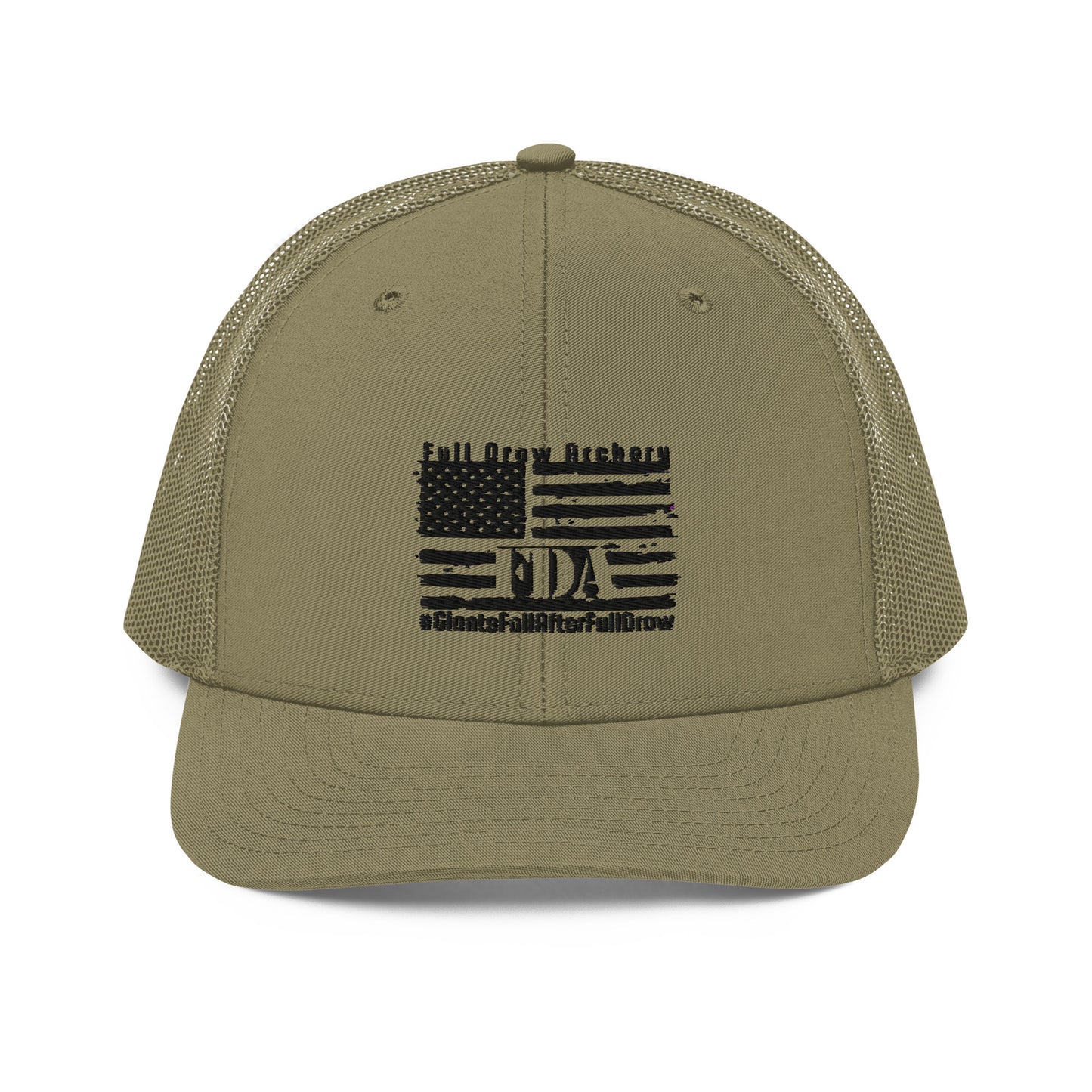 Trucker Hat - Veteran-Owned Archery & Outdoors Business Logo | Perfect for Hunting & Outdoor Enthusiasts